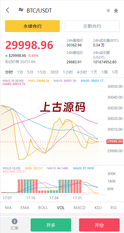 图片[4]-多语言交易所系统/永续交割合约交易/基金理财/锁仓质押-上古源码网