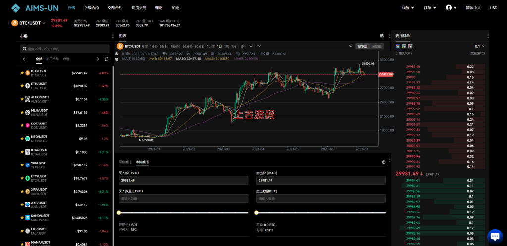 图片[18]-多语言交易所系统/永续交割合约交易/基金理财/锁仓质押-上古源码网