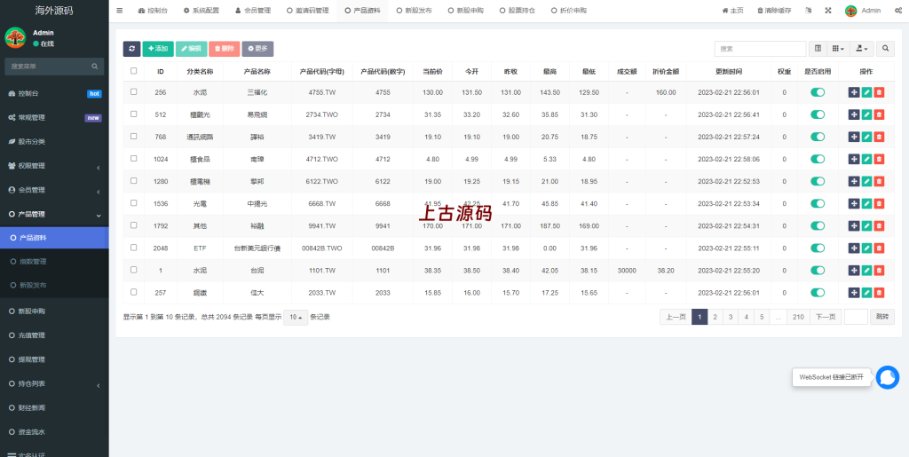 图片[10]-二开版台湾股票系统/申购折扣交易系统/股票配资源码-上古源码网