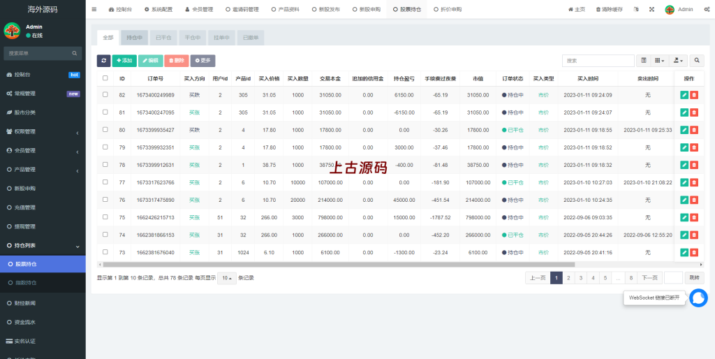 图片[13]-二开版台湾股票系统/申购折扣交易系统/股票配资源码-上古源码网